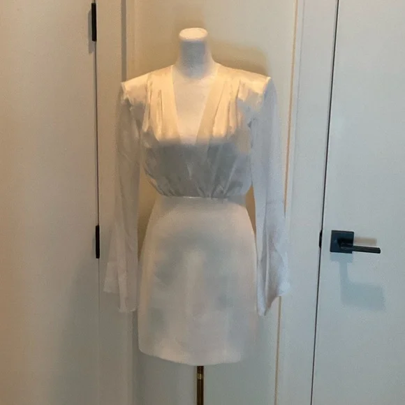 Cinq A Sept Sandy Dress Ivory 4 Cinq A Sept Sandy Dress Ivory 4